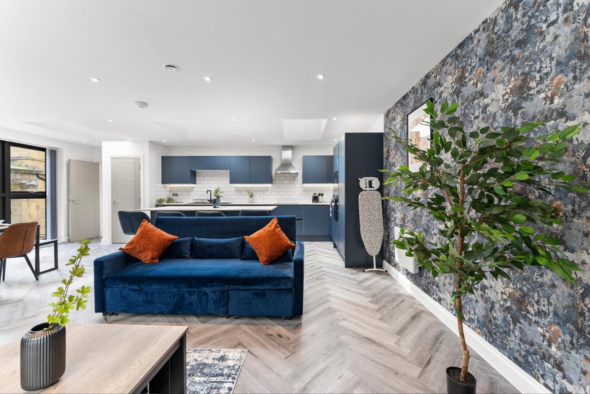 Stylish Large Leeds Apartment - Parking Εξωτερικό φωτογραφία